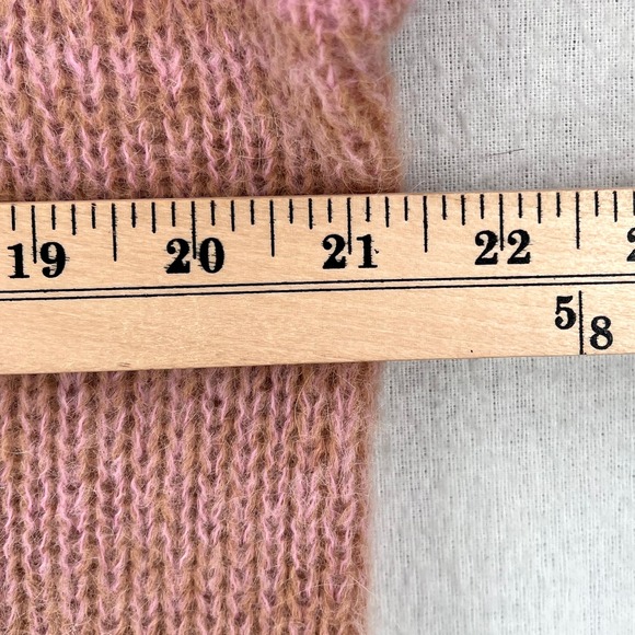 EVERLANE The Gradient Alpaca Crew Sweater Womens M Tan Pink Long Sleeve Pullover - Picture 16 of 16